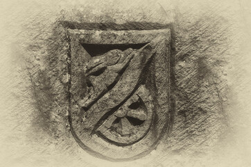 Fototapeta premium Wappen