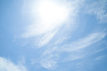 Fototapeta premium blue sky with clouds