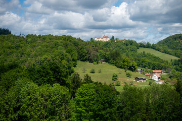 Fototapeta na wymiar Schloss Plankenwarth . Steiermark . Österreich 
