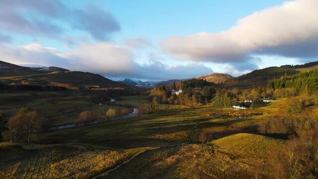 Kirkton of Glenisla in Scotland