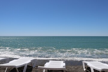 chairs on the beach