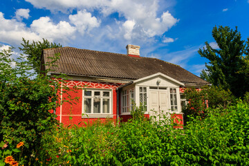 Small house in the ukrainian village