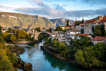 Fototapeta na wymiar Mostar, Herzegovina, Bosnia & Herzegovina.