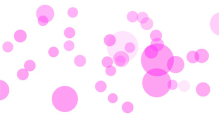 ピンク色の円形の背景素材
