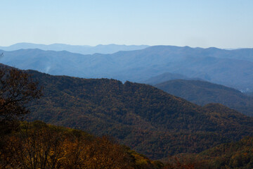 Obraz premium Mountains from the Great Smoky Mountains