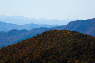 Mountains from the Great Smoky Mountains