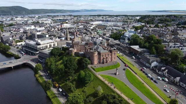 Inverness Castle in Scotland