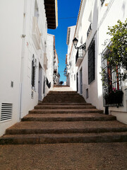 narrow street in the old town