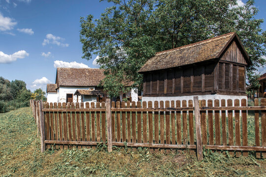 View of a village household