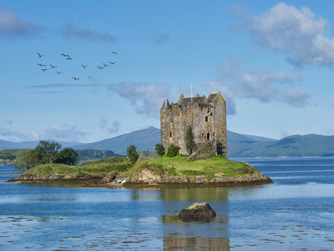 Castle Stalker Appin Fort William Scotland