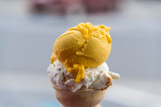 Eis in der T&uuml;te