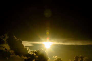 Fototapeta premium NUBES ATARDECER CLOUDS SUNSET