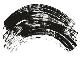 Flat Fan Brush Regular Curved Background High Detail Abstract Vector Background Set 