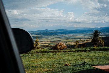 landscape in the mountains