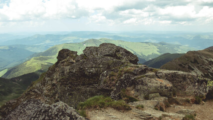 Fototapeta premium Varful Ineu - muntii rodnei