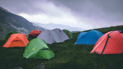 Camping at Varful Ineu - Muntii Rodnei