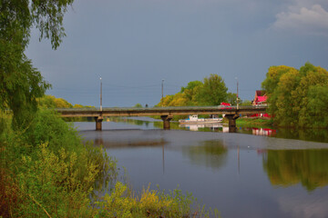 View of the New Bridge in Staraya Russa