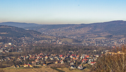 Panorama miasteczka