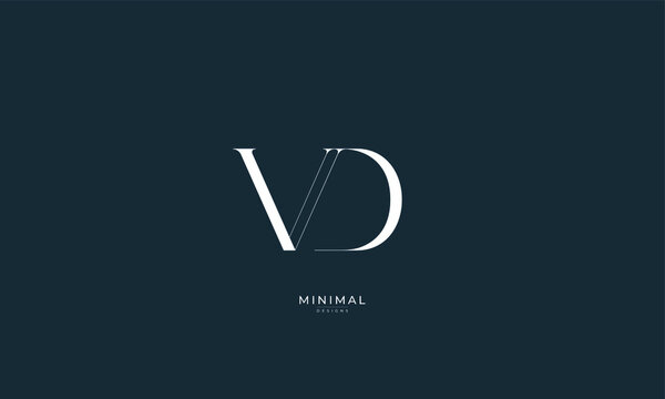 Alphabet letter icon logo VD