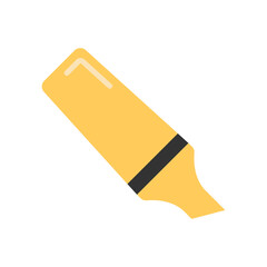 highlighter icon design vector template