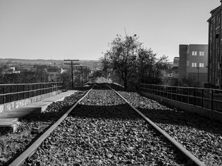 Fototapeta premium Vías ferroviarías