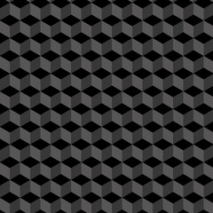 black isometric design