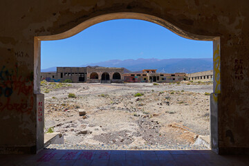 The unfinished sanatorium, Abades, Lost Place - Tenerife, Canary Islands, Spain