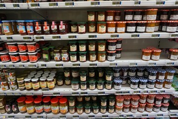 Mermelada en estantería  © Alex