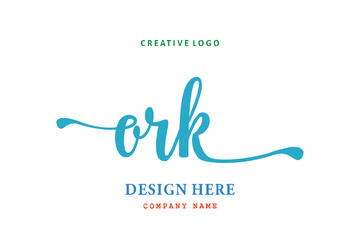 ORK lettering logo is simple, easy to understand and authoritative