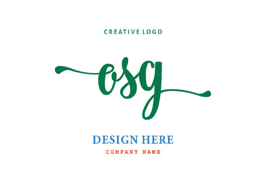 OSG lettering logo is simple, easy to understand and authoritative