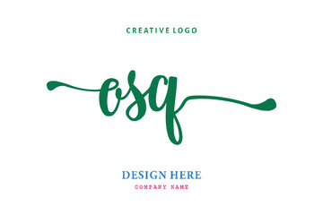 OSQ lettering logo is simple, easy to understand and authoritative