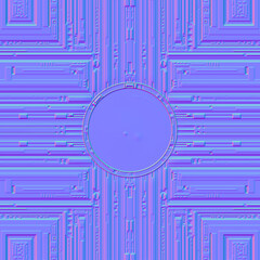 Motherboard microchip normal map illustration. New Best 3d style texture cyber engineering project background design.