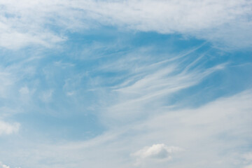 blue sky with clouds