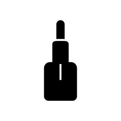 serum icon solid style vector