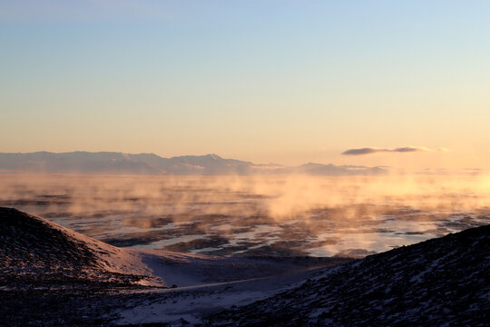 McMurdo Sound Fog