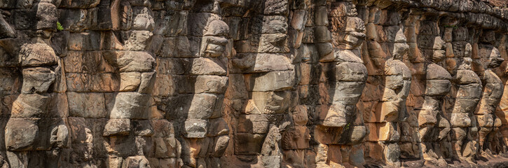 Elephant Terrace carving