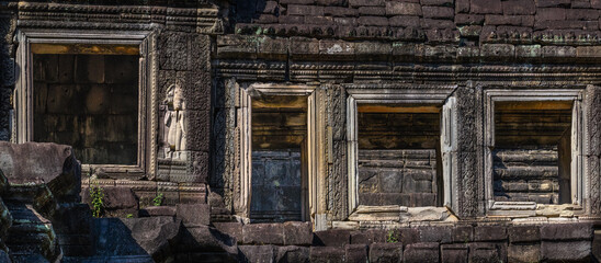Angkor Thom stone carving