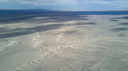 Harman Tsav desert aerial view