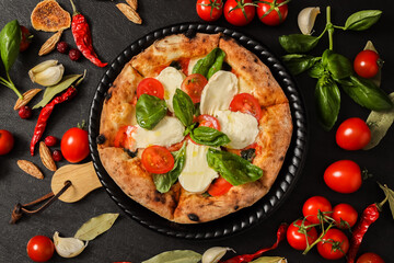  	ピッツア　Italian home-made pizza