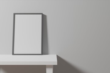 3D rendering of a frame to display