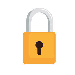 Security padlock icon