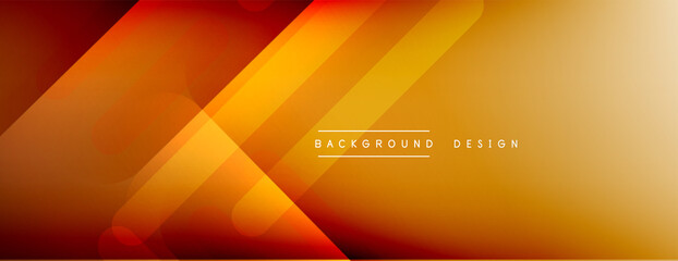 Dynamic lines abstract background. 3D shadow effects and fluid gradients. Modern overlapping forms