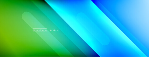 Dynamic lines abstract background. 3D shadow effects and fluid gradients. Modern overlapping forms