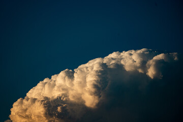 Clouds in sky of Tbilisi