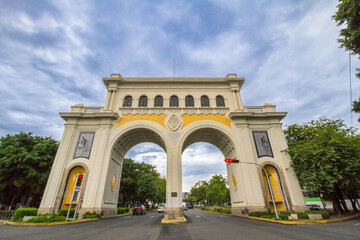 Fototapeta na wymiar Archs of guadalajara in Jalisco, Mexico