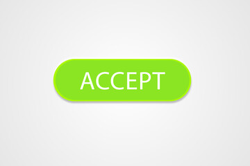 green buttons with 'Accept' words.