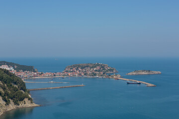 Amasra cityscape - Amasra is a small sea resort town in Bartin - Blacksea region -Turkey
