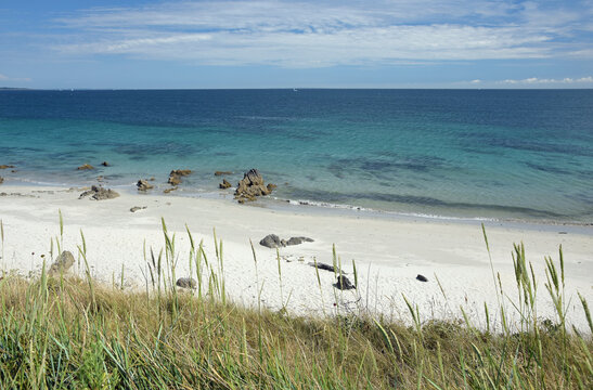Plage de Raguenes, Bretagne