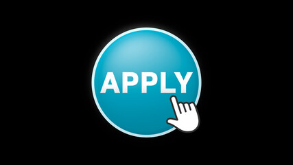 Apply Text Button Click on Black Background