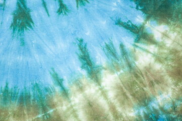 tie dye blue color abstract background.